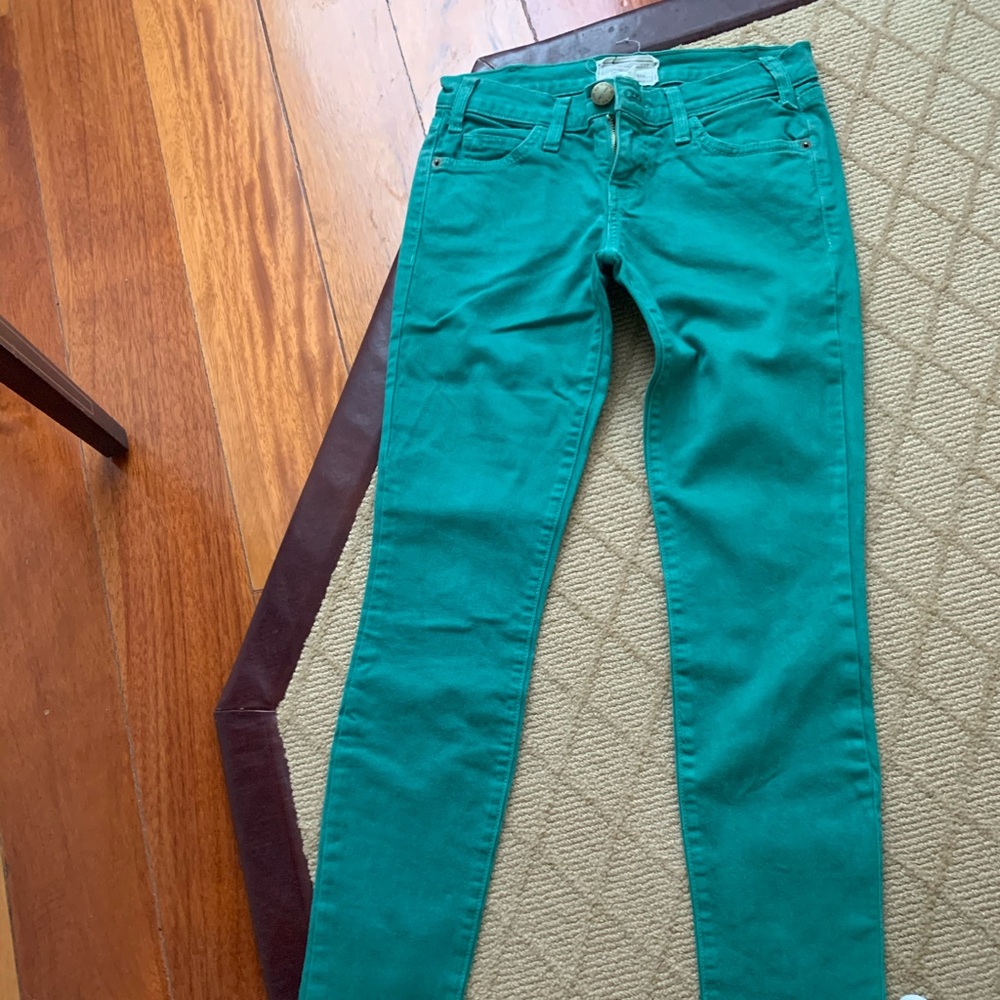 Current Elliot green Jeans